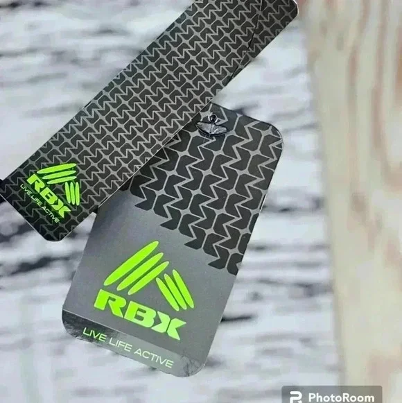 NWT RBX Pro X-Dri Compression Leggings Gray&black men's # CRM716 S or L - Picture 5 of 7